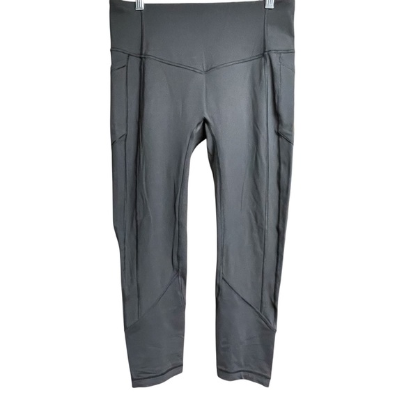 Lululemon All The Right Places Crop II *23" Grey Pants Size 10 - Picture 5 of 12